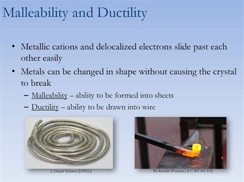 Malleability and Ductility .